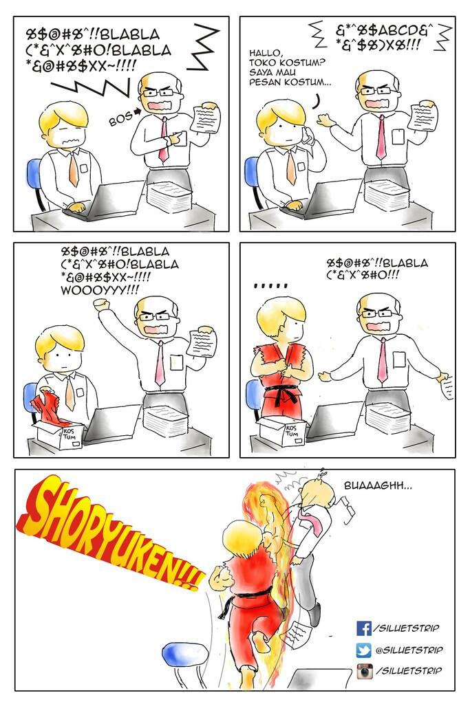 SILUETSTRIP. komik seputar eksistensi manusia dan kehidupan, TSSAHHH
