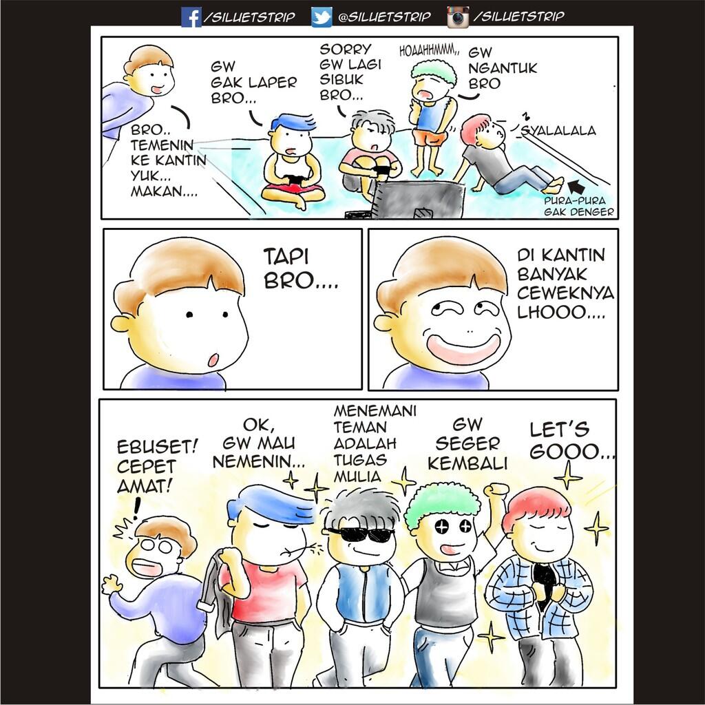 SILUETSTRIP. komik seputar eksistensi manusia dan kehidupan, TSSAHHH