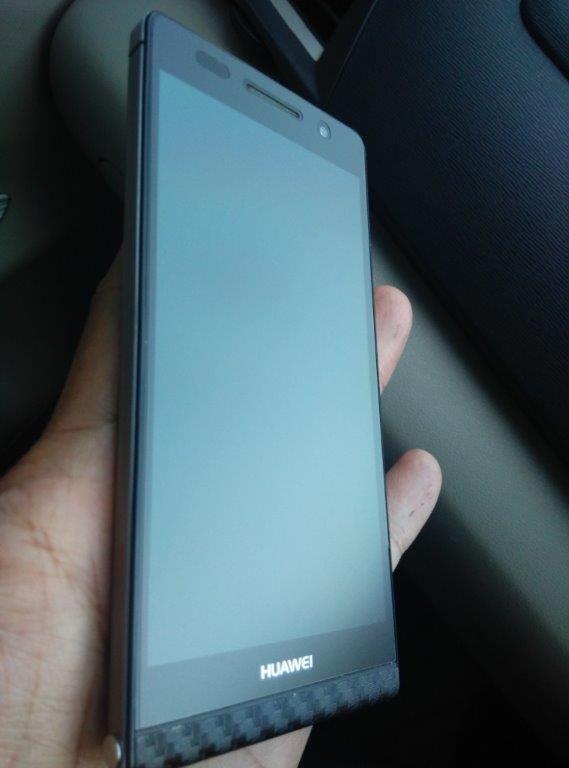huawei ascend p6 black carbon mulus fullset