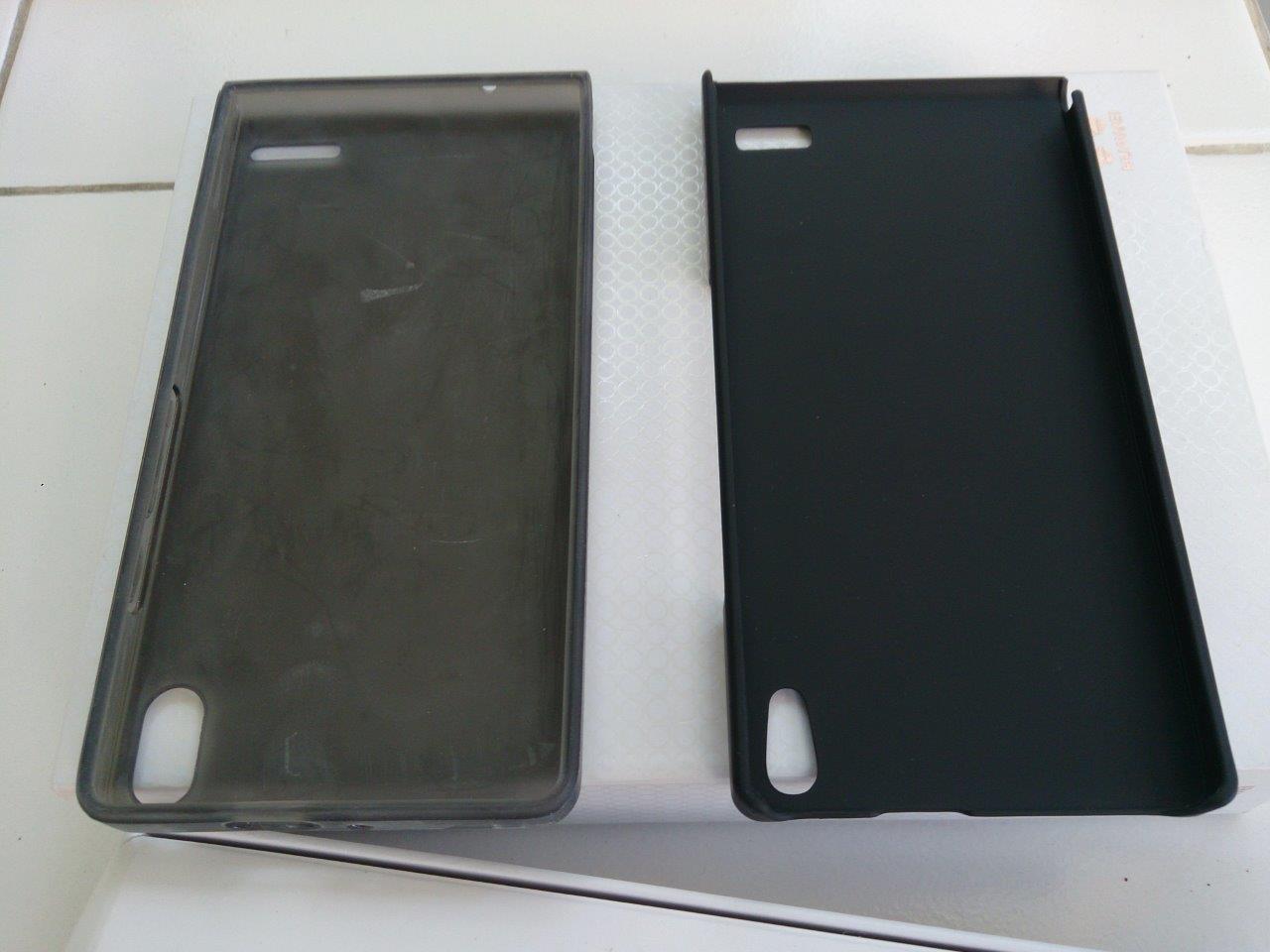 huawei ascend p6 black carbon mulus fullset