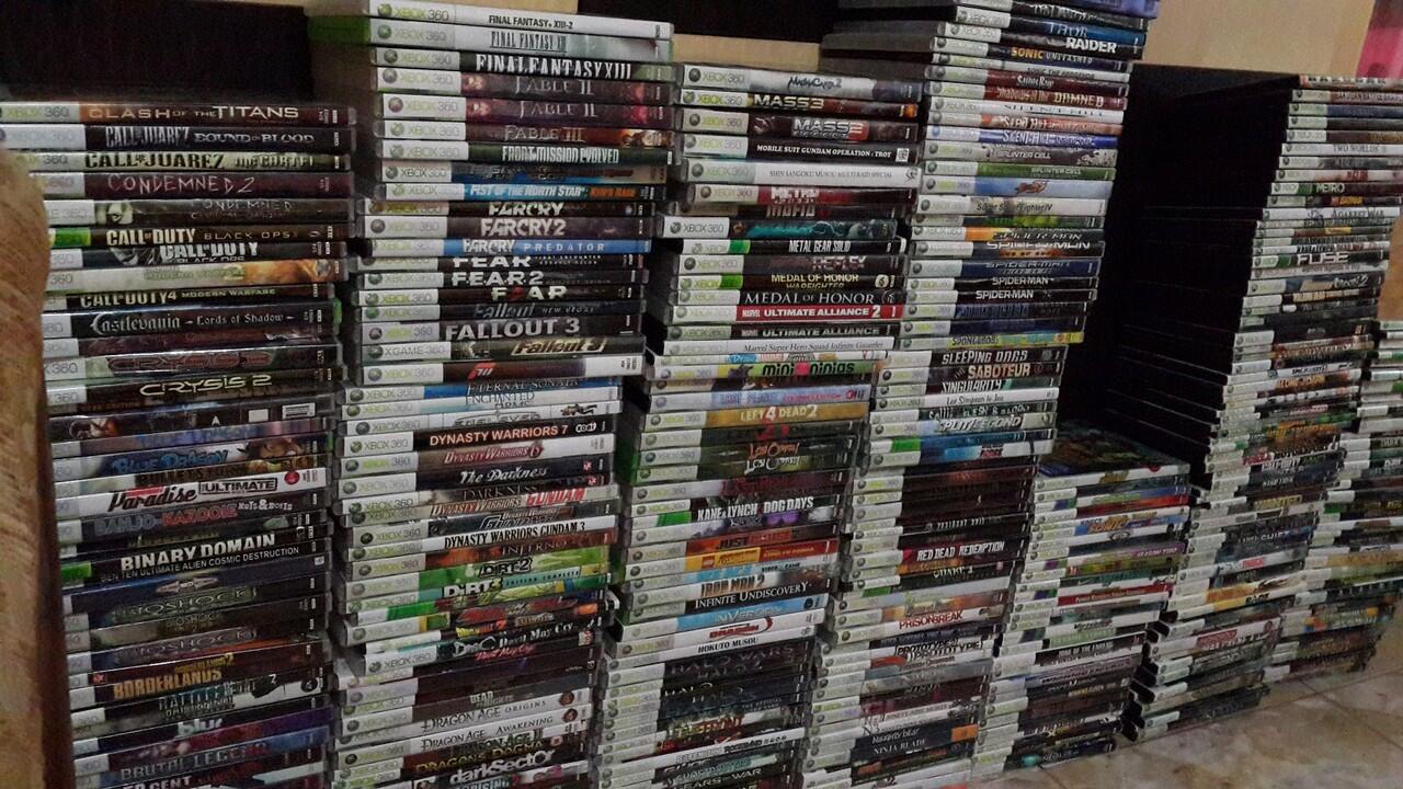 DVD XBOX 360 Homemade Koleksi Pribadi