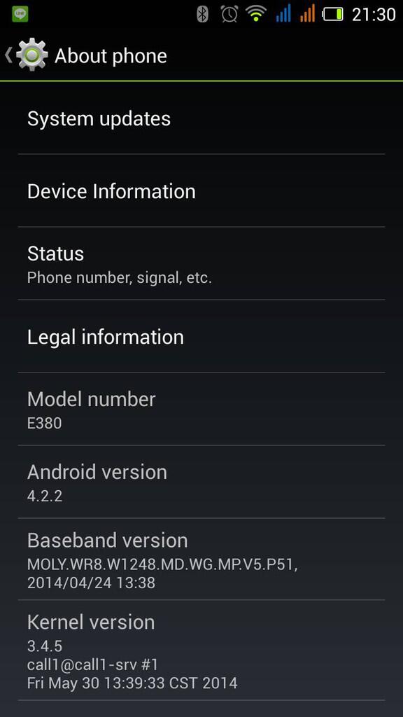 Acer Liquid E3 E380