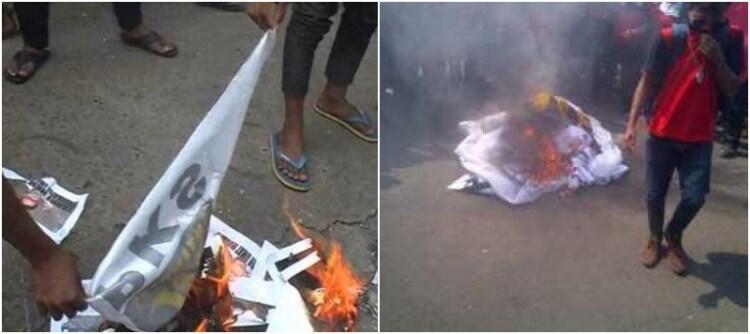 |SAPI Dipanggang Rame2| Tolak RUU Pilkada, Sejumlah Kepala Daerah Bakar Bendera PKS