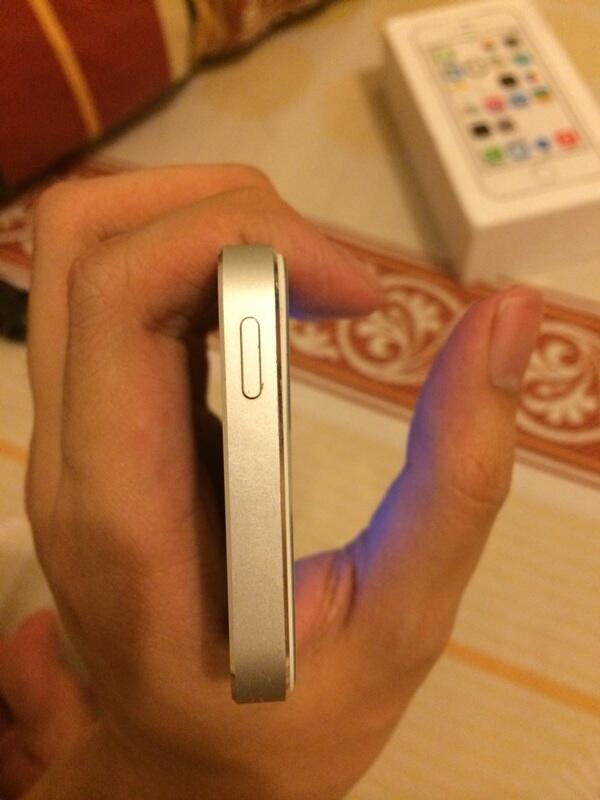 iphone 5s silver 16gb mulus lus fullset malang