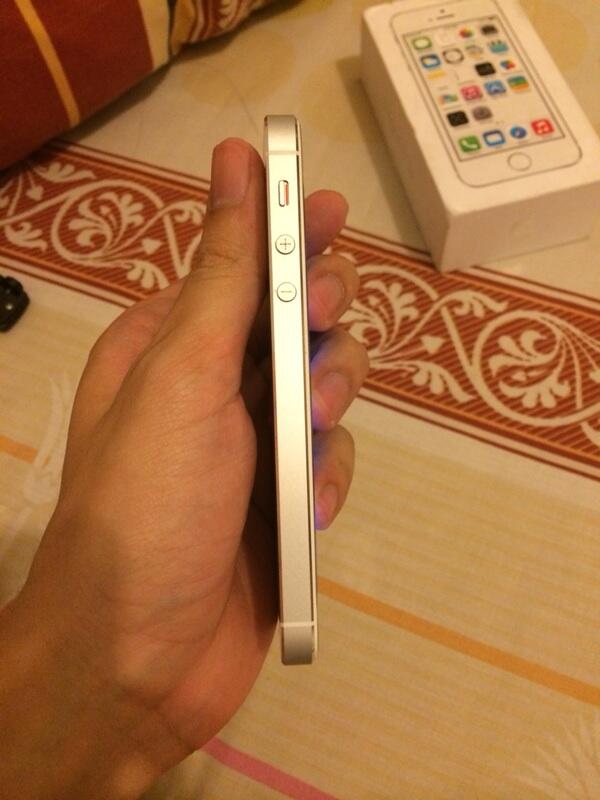 iphone 5s silver 16gb mulus lus fullset malang
