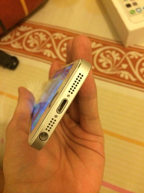 iphone 5s silver 16gb mulus lus fullset malang