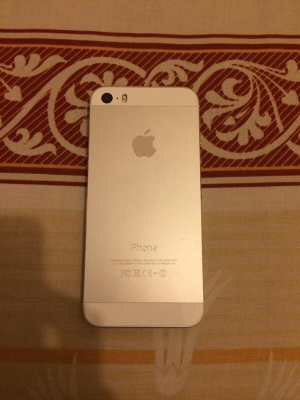 iphone 5s silver 16gb mulus lus fullset malang