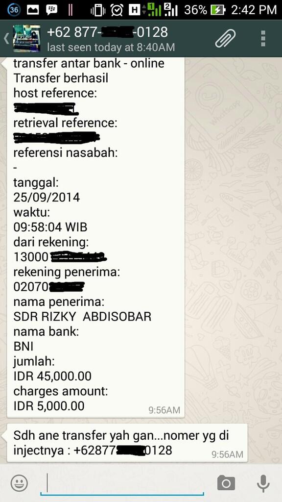 Inject/Tembak Paket Internet XL, INDOSAT, Telkomsel, Axis Bandung Murah