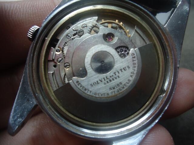 Jam Tangan Antik & Unik TITUS 77 Coklat