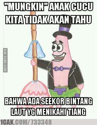 Meme - Terima Kasih Spongebob dan #savemychildhood 