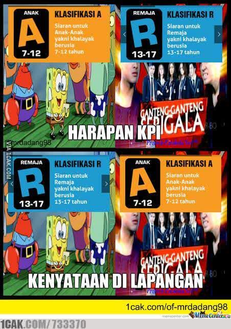 Meme - Terima Kasih Spongebob dan #savemychildhood 