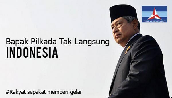 &#91;Tipu-Tipu&#93; SBY Kecewa dengan Keputusan bahwa Pilkada lewat DPRD