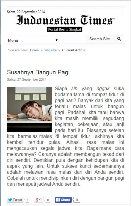 Cerita Inspirasi Singkat yang Bisa Merubah Jalan Pikir Anda!