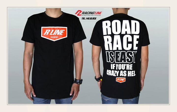 Terjual Apparel Racing  Line  Clothing T Shirt Jaket  