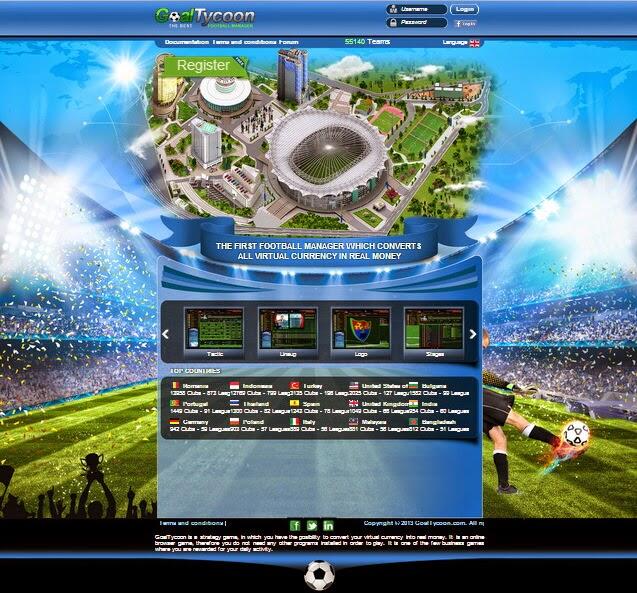 GAME GOAL TYCOON FOTBALL MANAGER MENGHASILKAN UANG REAL