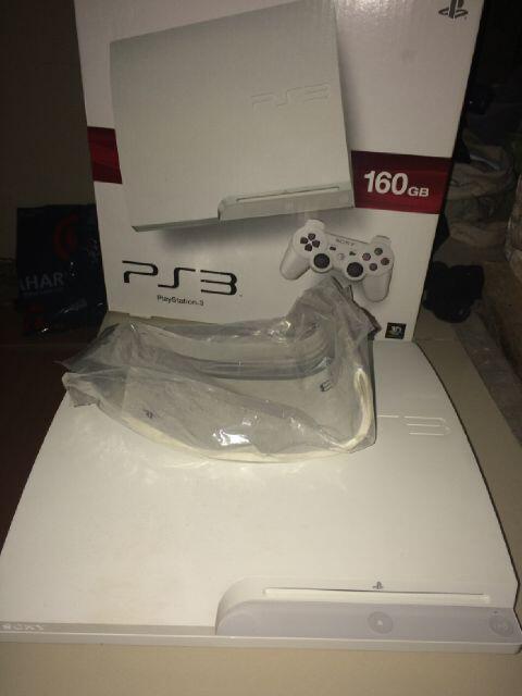 Ps3 Slim White160gb Ori + 2bd
