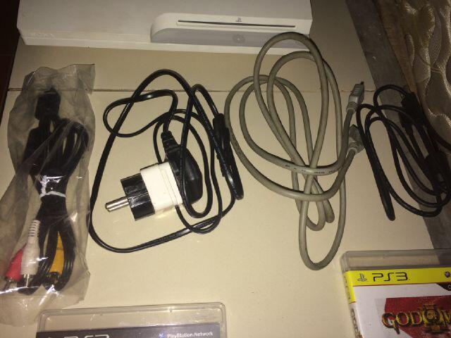 Ps3 Slim White160gb Ori + 2bd