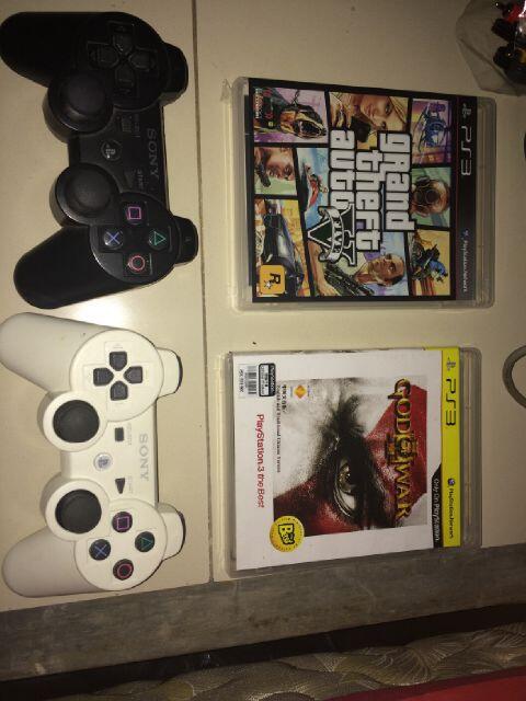 Ps3 Slim White160gb Ori + 2bd