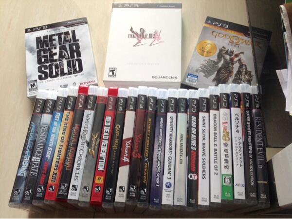 Paket ps3 dan 25 bd ori, pensiun gaming gan