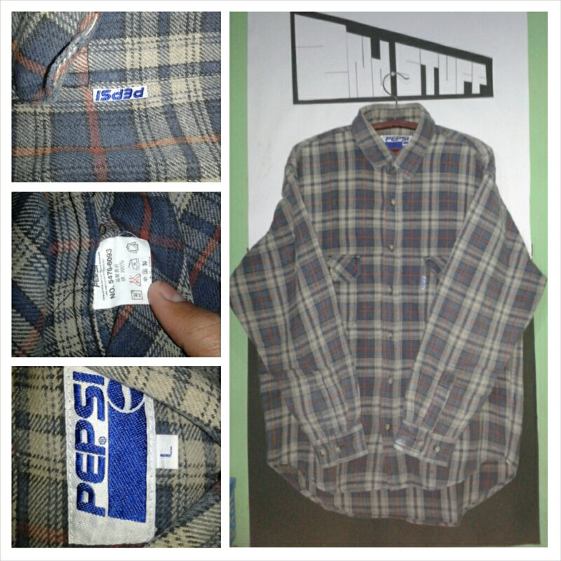 ▧ ANEKA KEMEJA FLANNEL BERMERK&MURAH ▧