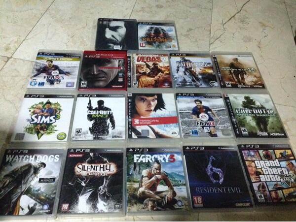 Jual kaset bd ps3 farcry 3 gta v cod modern warfare 1 2 3 MGS 4 dll