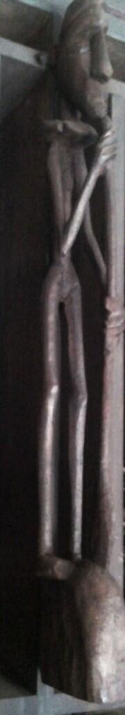 3 Patung Asmat ASLI