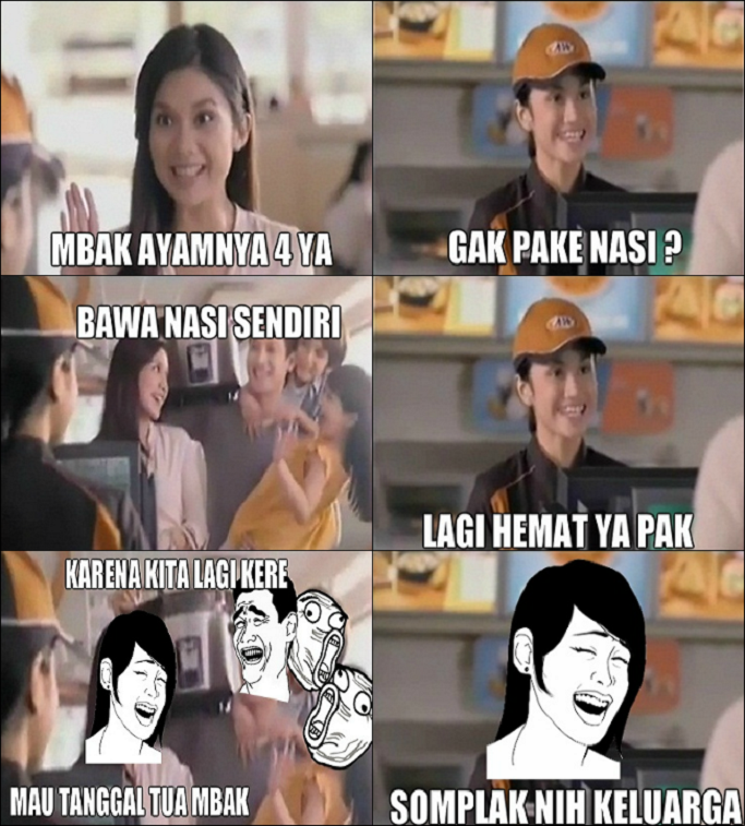 Meme Lucu Uang Menipis di Tanggal Tua 