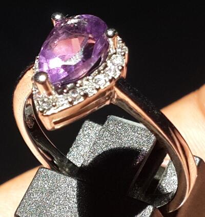 LELANG KERIKIL PT104 (OB ALL 10K, OPAL WELLO SUPER, MISTIC QUARTZ, AMETHYS 925 SILVR)