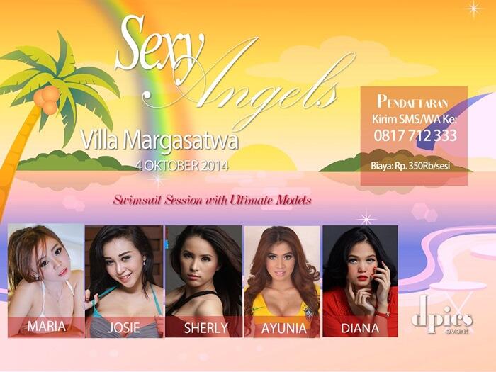 &#91;DPICS HUNTING&#93;DPICS Angels 2, Sexy Bikini dengan model-model top JKT, Ayunia, Maria,