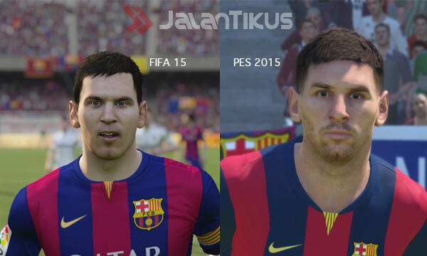 Screenshot Eksklusif FIFA 15 vs PES 2015. Mana yang Agan Pilih?