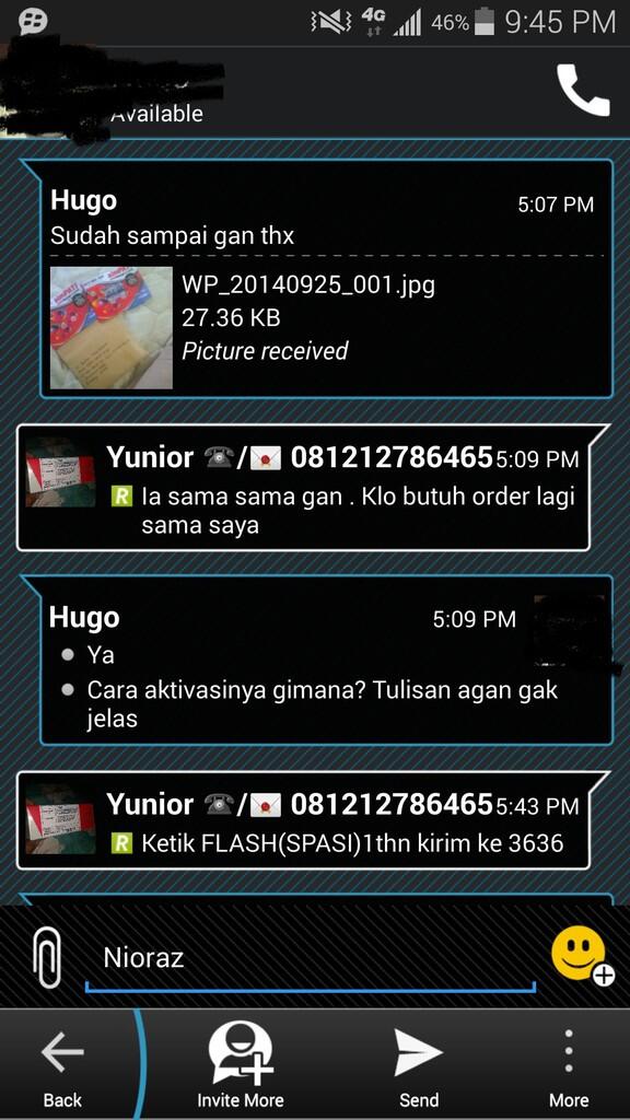testimoni dari nioraz on kaskus