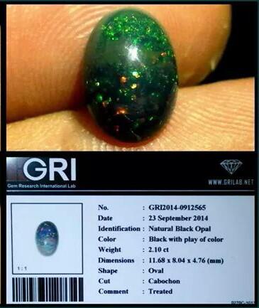 BATU KALIMAYA NATURAL BLACK OPAL + NATURAL BLUE SAPPHIRE KOLEKSI BOS ....SERTIFIKAT