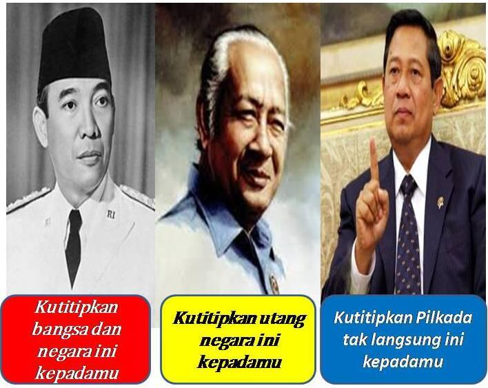 Masing masing presiden punya warisan sendiri