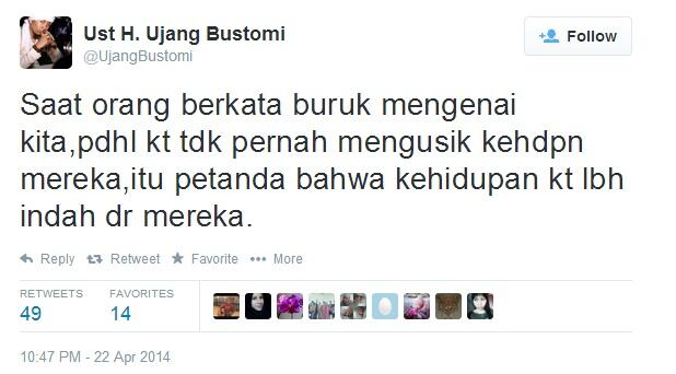 Quotes yang tertukar