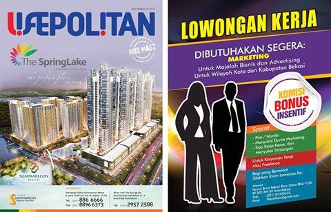 Lowongan Marketing Majalah Iklan