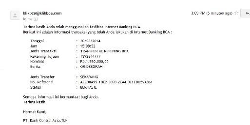  Achmad Supardi Tidak Mau Mengembalian Uang Salah Transfer dengan Nomor Rek Bca 39 23