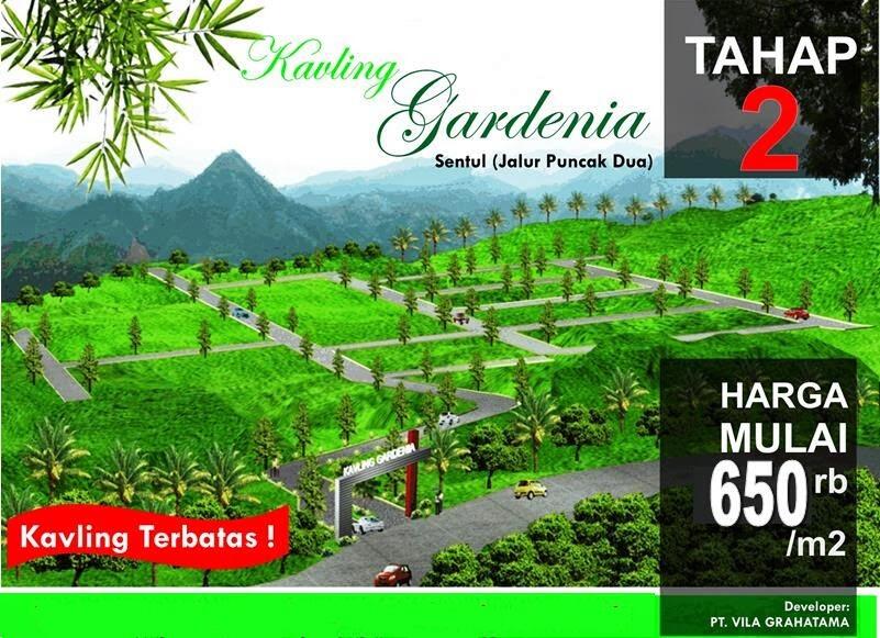 KAVLING GARDENIA PUNCAK 2 SENTUL BOGOR