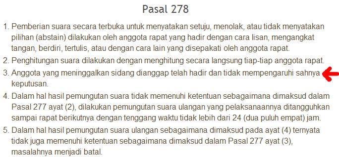 &#91;tanda tanda harapankah?&#93; Keputusan DPR terkait RUU Pilkada, Tidak Sah