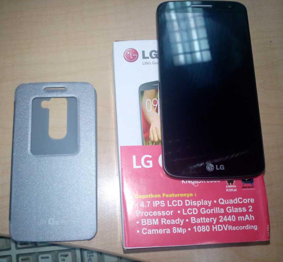 LG G2 mini, Pakai Hanya 1 Minggu, model seperti LG G3!