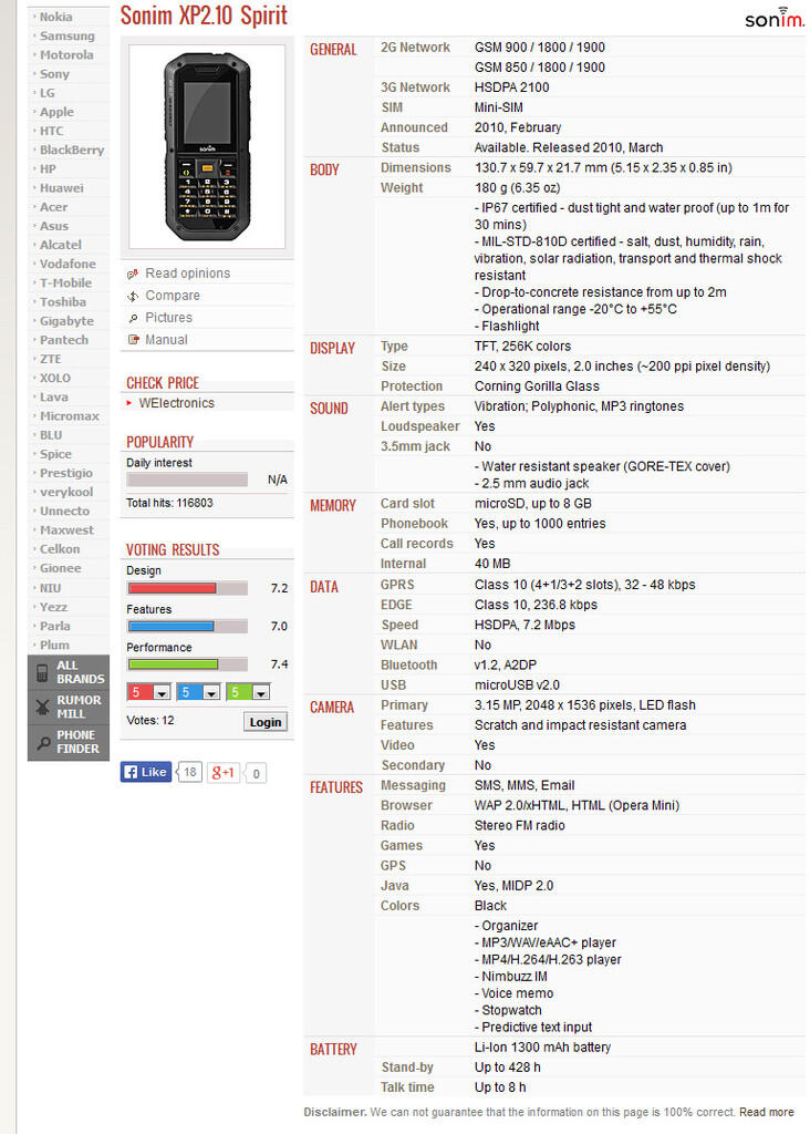 &#91;SHARE&#93; Type-type Original SONIM si hp terkuat Sejagat Raya