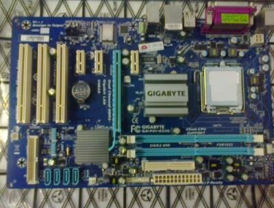 Mobo intel GigaByte P31-DS3L/P43-ES3G/EP45-DS3L LGA775 FullSolid Capasitors (Bandung)