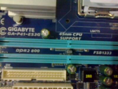 Mobo intel GigaByte P31-DS3L/P43-ES3G/EP45-DS3L LGA775 FullSolid Capasitors (Bandung)