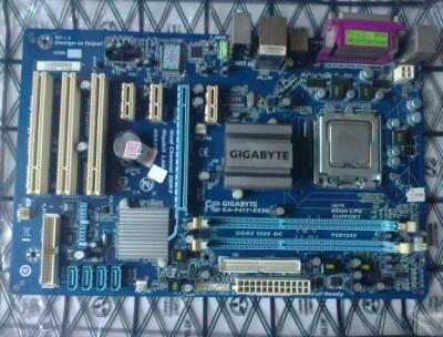 Mobo intel GigaByte P31-DS3L/P43-ES3G/EP45-DS3L LGA775 FullSolid Capasitors (Bandung)