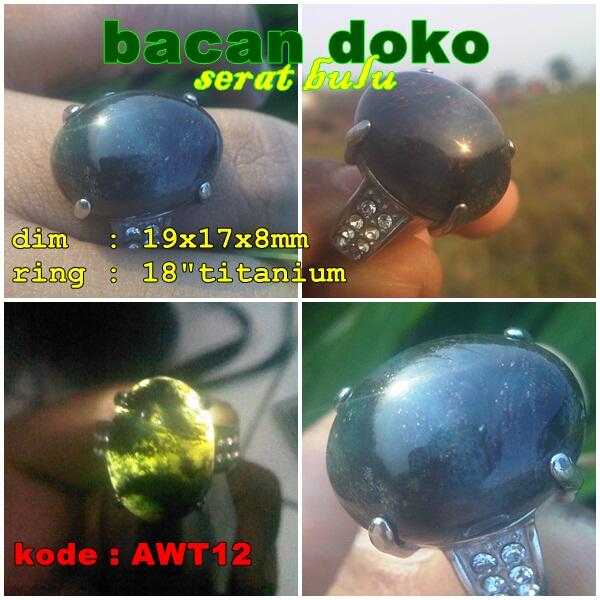 bacan doko kristal serat bulu, murmer aja