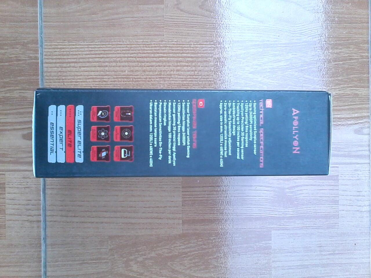Mouse Gaming Apollyon G7 + CD Macro Setting