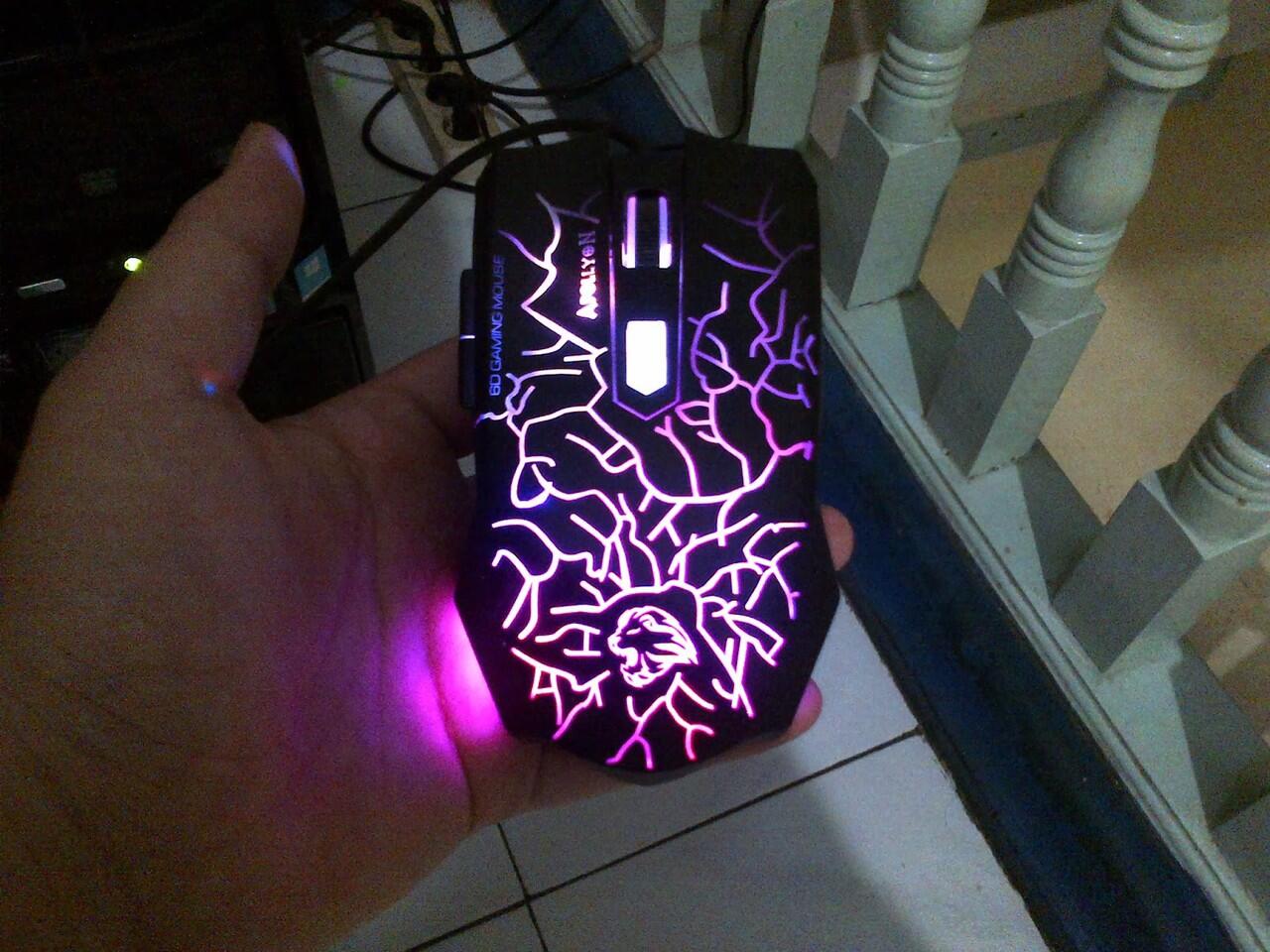 Mouse Gaming Apollyon G7 + CD Macro Setting