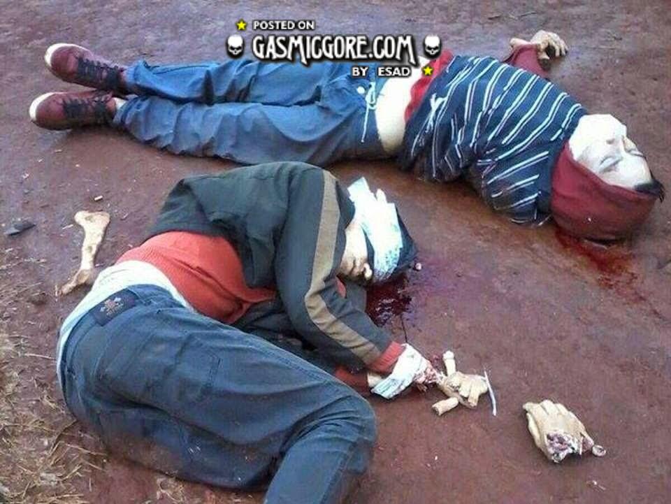 Disiksa lalu di exe sampai lemas,tepar dan tidur