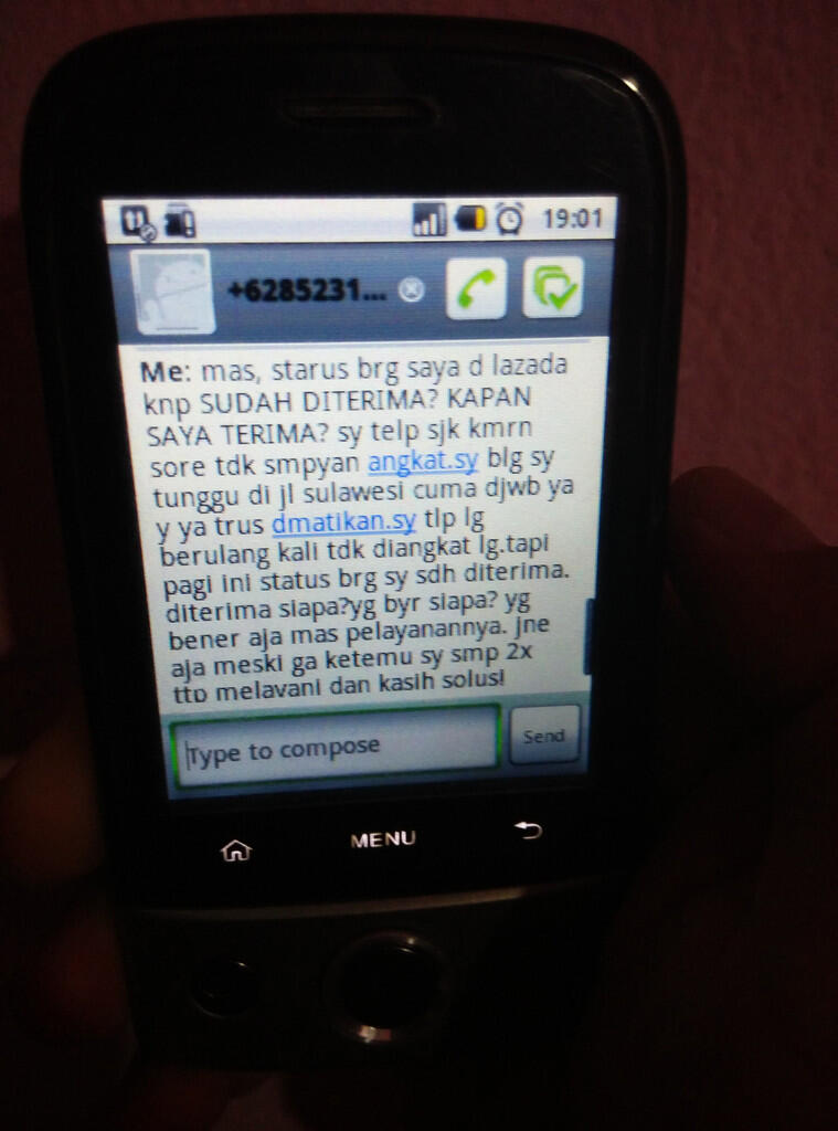 SURAT TERBUKA UNTUK LAZADA / PT. ECART SERVICES INDONESIA
