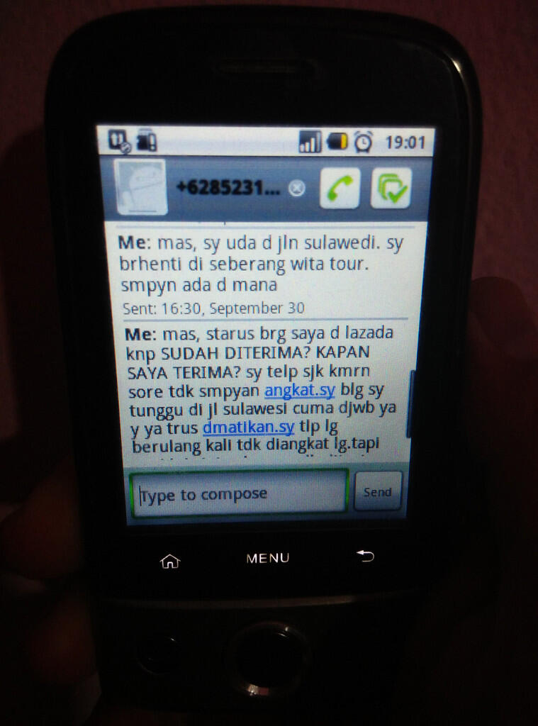 SURAT TERBUKA UNTUK LAZADA / PT. ECART SERVICES INDONESIA