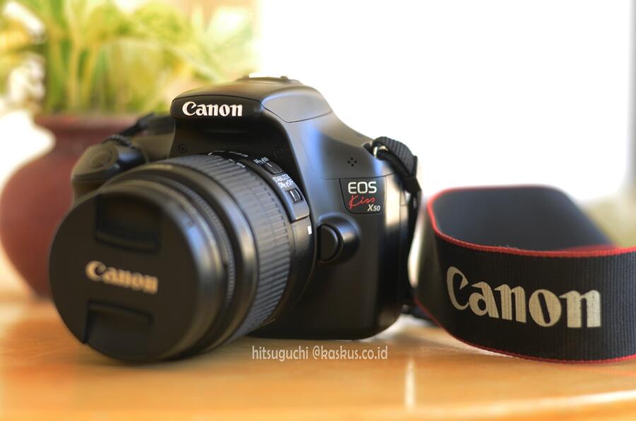 Terjual WTS Camera Canon EOS Kiss X50 aka EOS 1100D kit 18 